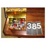 Tin of Clip On Earrings