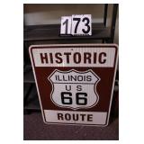 Route 66 Sign 30" X 24"