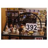 Shelf with Lion and Rabbits ~ Misc. Figurines