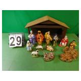 Nativity 11" T X 20 1/2" L