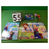 Flat Of 3 Color/ Sticker Books - Pen - Paper -