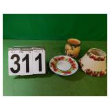 2 Yankee Candle Items - Candle Plate