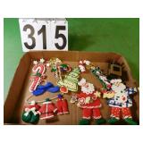 Flat Of Christmas Ornaments