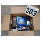 Box Of Books W/ Book Light Box Of Books W/ Book Light