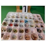 4 Cartons Of Clip On Earrings