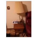 Lamp Table and Lamp