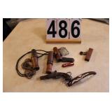 Duck Calls ~ Knife ~ Lighter ~ Belt  Buckle