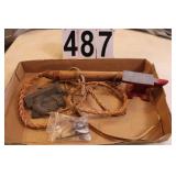 Whip ~ Anvil ~ Chain Mail Purse