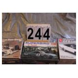 3 Car Model Kits  ~ 1969 Plymouth GTX