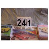 3 Car Model Kits  ~ 1971 Dodge Charger