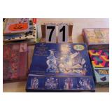 Stack of Board Games ~ Child Activity Books