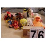 Box of TY Beanies ~ Tweety Bird