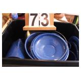 Camping Utensils ~ Blue Granite