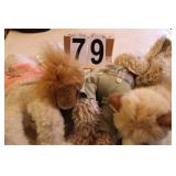 Group of Plush Toys