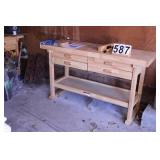 60" Hardwood Work Bench