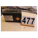 Ammo Tin ~ 50 Caliber Balls ~ Caps ~ Wads