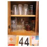 2 Shelves of Beer and Drinking Glasses