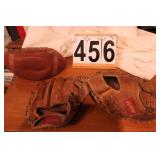 Catchers Mitt ~ Ball Glove ~ Old Football