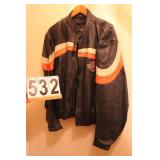 4XL Harley Leather Jacket
