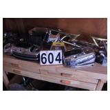 Table of Harley Parts ~ Chrome Covers ~ Handle