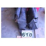 Set of Leather Saddle Bags