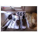 Cooking Tripod ~ Moccasins ~ Home Made Gloves