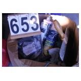 Box of Straps ~ Paint ~ Wax