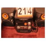 Philips Stereo with Speakers