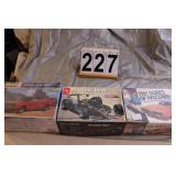 3 Car Model Kits  67 Dodge Charger
