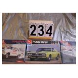 3 Car Model Kits  ~ Dragon Lady