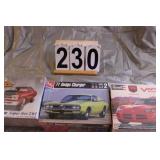 3 Car Model Kits  ~ Viper