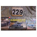 3 Car Model Kits  ~ 69 Dodge Charger