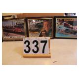 3 Autographed Race Car Driver Pictures ~ Rusty