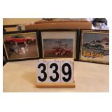 3 Autographed Race Car Driver Pictures ~ Scott