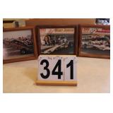3 Autographed Race Car Driver Pictures ~ Wendy