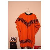 Orange Poncho