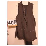 Gray Vest Reenactor