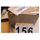 Box of Dress Patterns