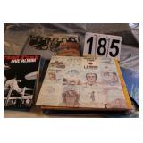 Group of Albums (Shaved Fish by John Lennon)