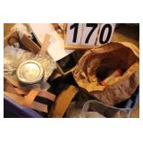 Tote Full of Items to Make Powder Horns