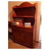 Maple Hutch (Only No Contents)