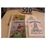 Stack of Soccer Books ~ 1st Sangamon State Home