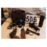 Yahhica 35 MM Camera and Lens