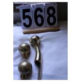 Brass Balls for Walking Sticks