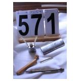 Writing Set ~ Sewing Set ~ Brass with Lead Pencil