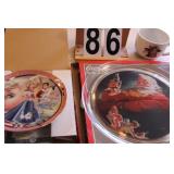 Soda Shop Barbie Plate ~ Coca Cola Santa Platter