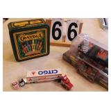 Nascar Car ~ Woods Bro Semi ~ Crayola Tin