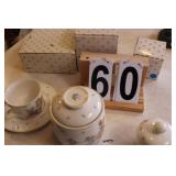 Teddy by Mikasa ~ Cup ~ Saucer ~Cookie Jar ~ Jam J