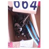 Box with Large Channel Lock Wrench