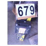 2 Motorcycle Batteries (Look New)